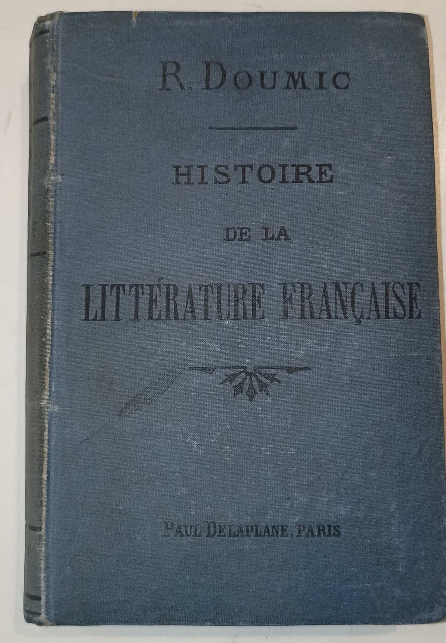 Histoire de la litterature francaise | Immagine principale