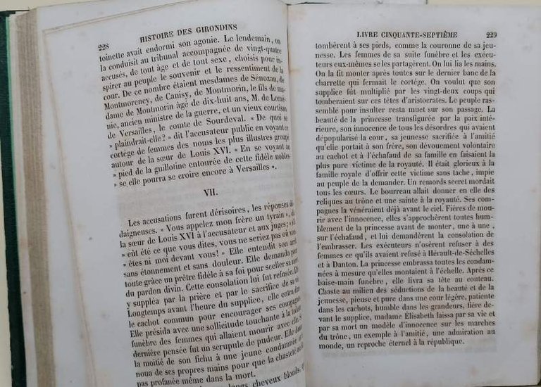 HISTOIRE DES GIRONDINS- 5 VOLL.(1847)