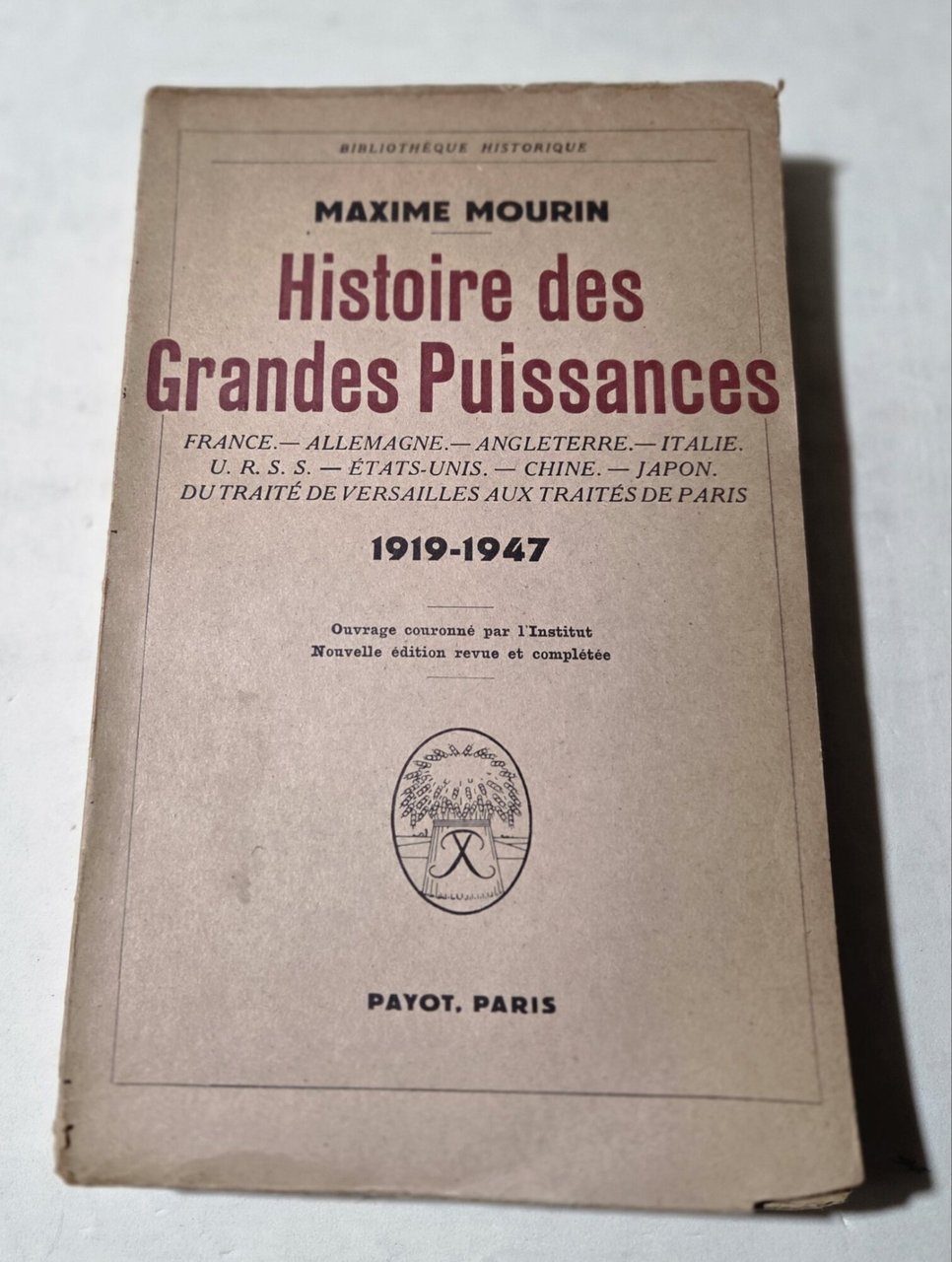 Histoire des Grandes Puissances 1919-1947 | Immagine principale