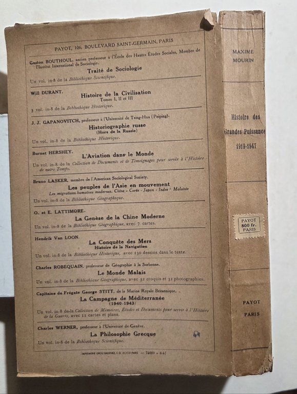 Histoire des Grandes Puissances 1919-1947 | Immagine Gallery 3