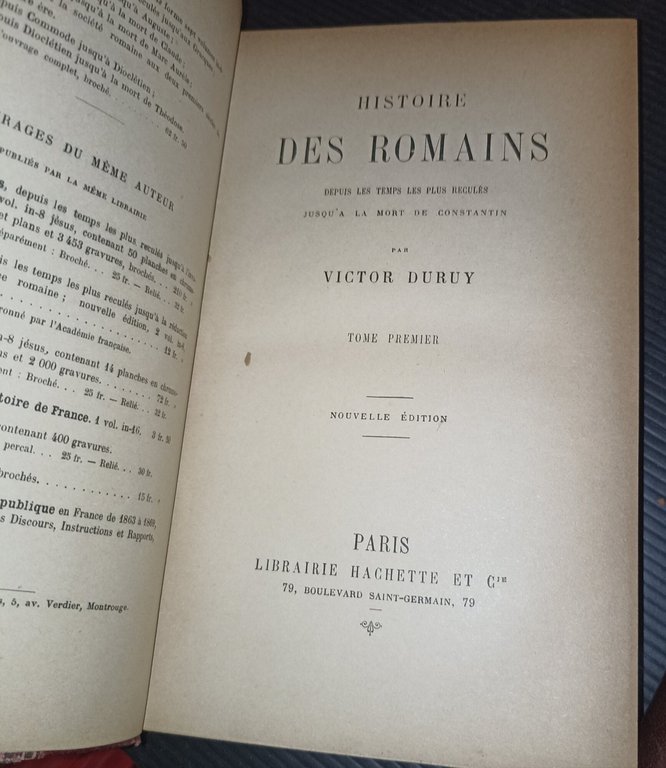 Histoire des Romains 7 voll.