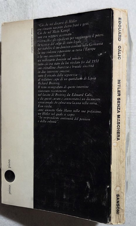 Hitler senza maschera - le interviste segrete Hitler- Breiting del … | Immagine Gallery 3