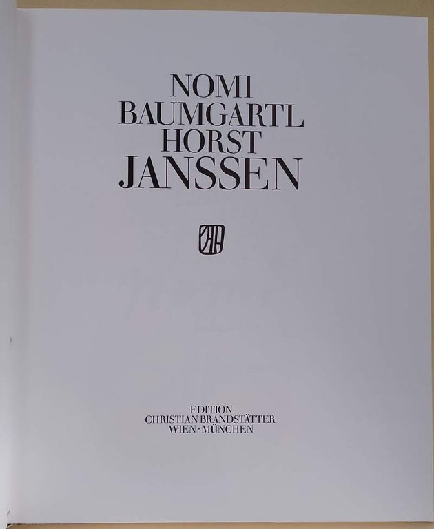 HORST JANSSEN( 1984)
