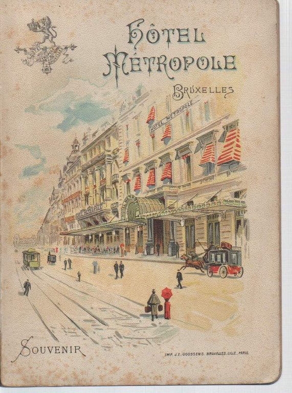 HOTEL METROPOLE-Bruxelles (s.d.)