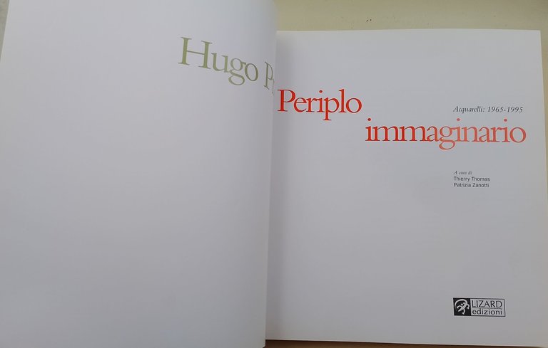 Hugo Prat-Peripòo immaginario-Acquarelli 1965-1995