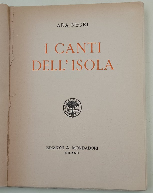 I canti dell'isola