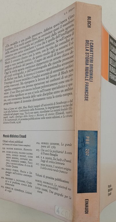 I Caratteri originali della storia rurale francese