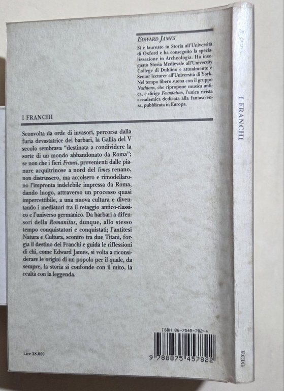 I franchi agli albori dell'Europa. Storia e mito