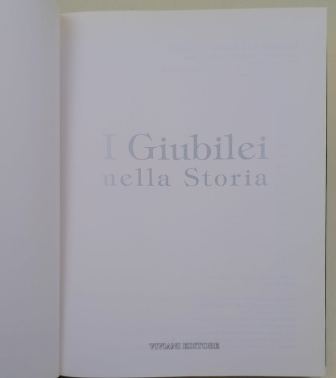 I Giubilei nella Storia