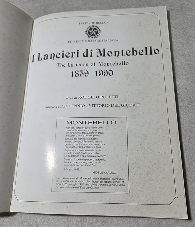 I Lancieri di Montebello 1859-1990 | Immagine Gallery 2