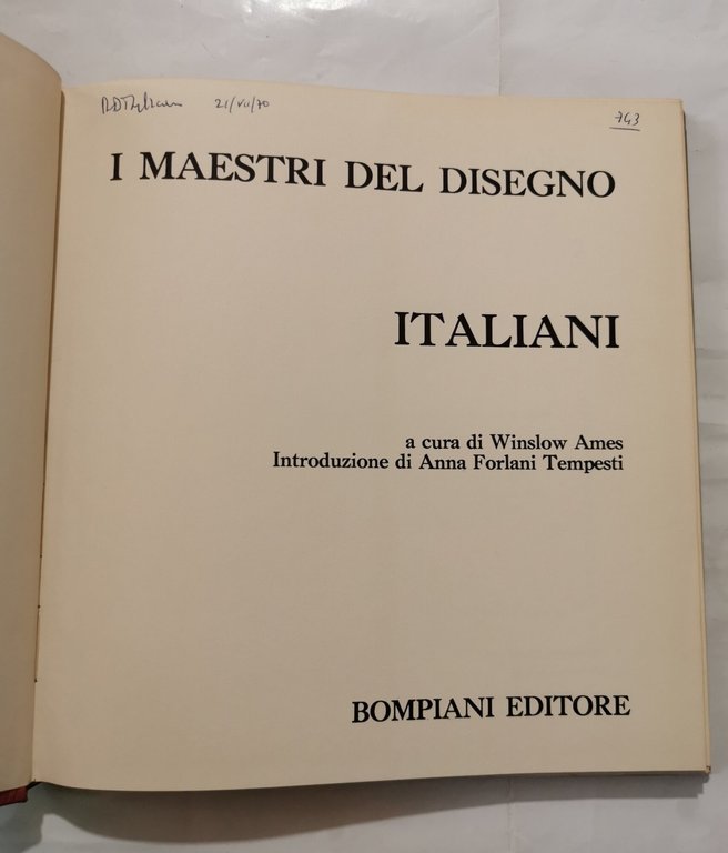 I maestri del disegno - Italiani