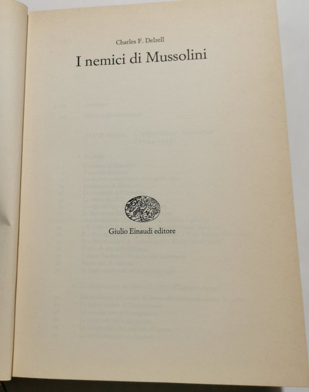 I nemici di Mussolini