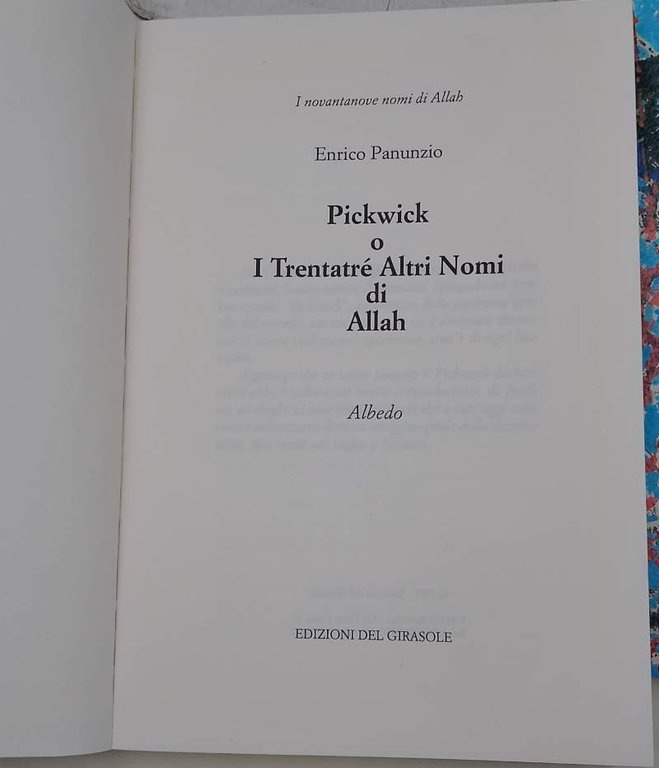 I NOVANTANOVE NOMI DI ALLAH(1997)