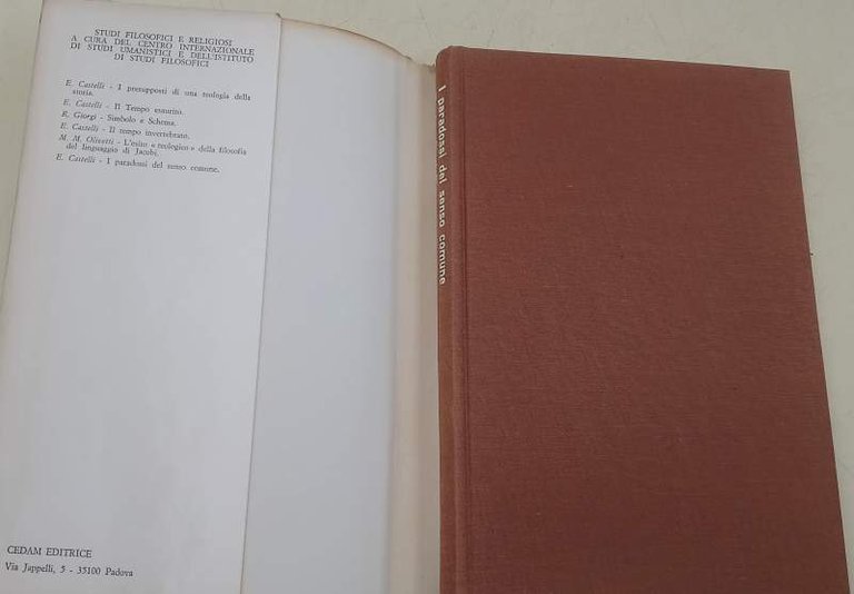 I PARADOSSI DEL SENSO COMUNE(1970)