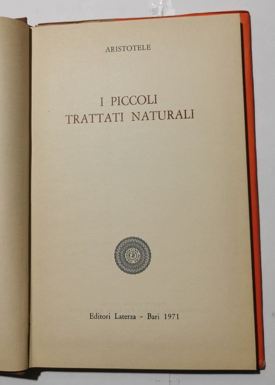 I piccoli trattati naturali