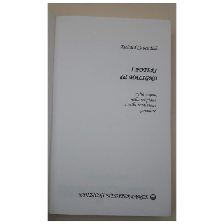 I POTERI DEL MALIGNO NELLA MAGIA NELLA RELIGIONE E NELLA …