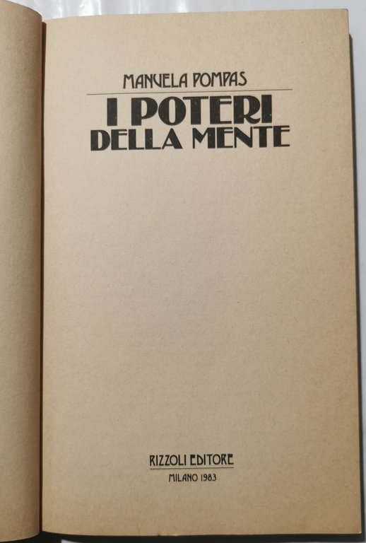 I poteri della mente