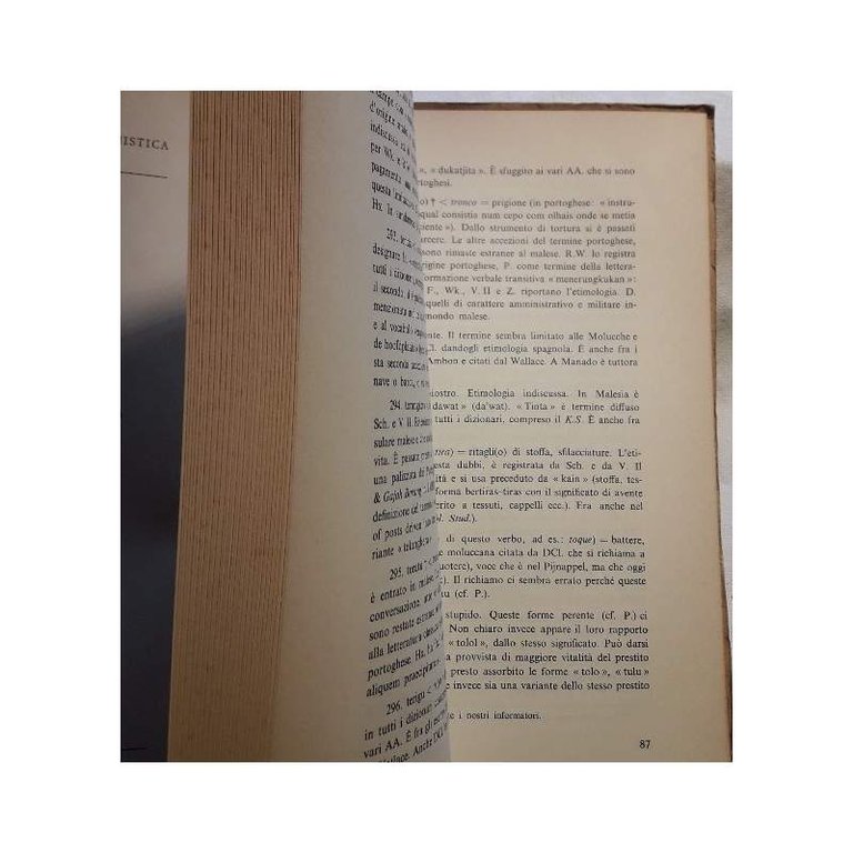 I PRESTITI PORTOGHESI NEL MALESE-INDONESIANO(1967)