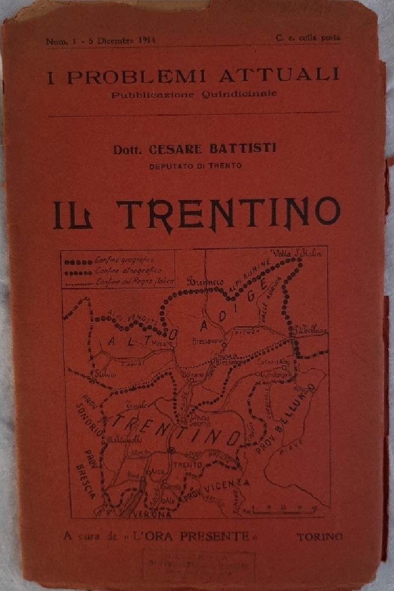 I PROBLEMI ATTUALI-PUBBLICAZIONE QUINDICINALE-IL TRENTINO(1914)
