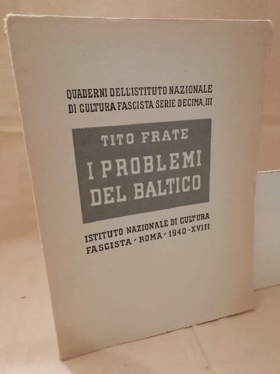 I PROBLEMI DEL BALTICO (1940)