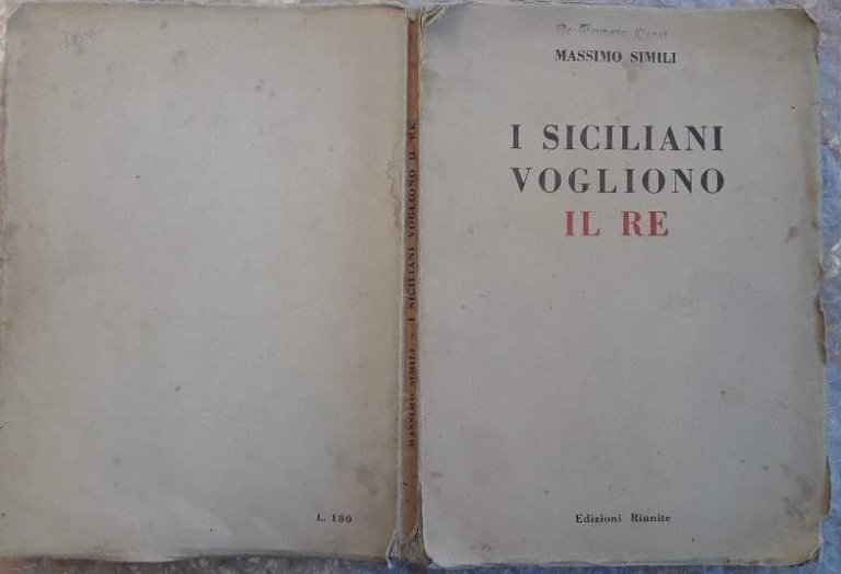 I SICILIANI VOGLIONO IL RE(1946)
