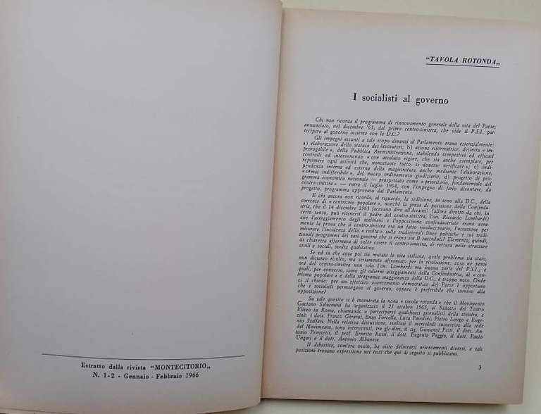 I SOCIALISTI AL GOVERNO(1965)