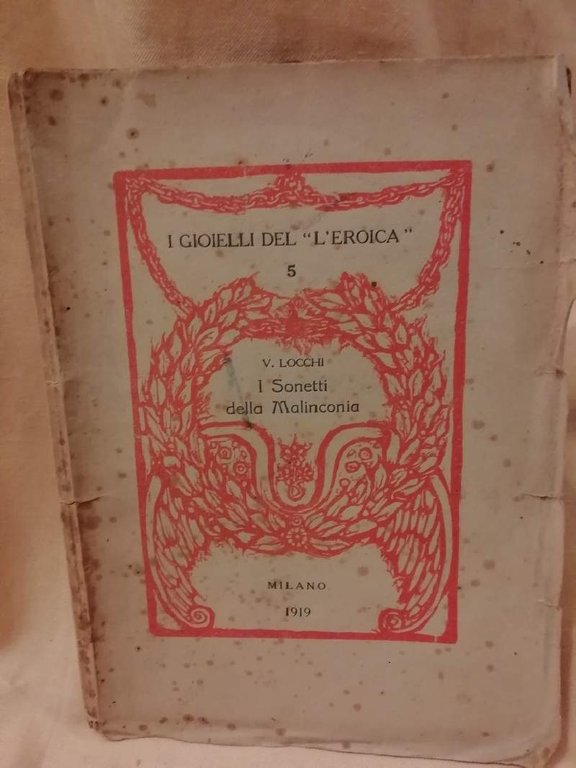 I SONETTI DELLA MALINCONIA (1919) | Immagine Gallery 2