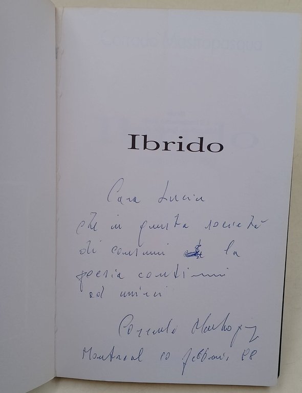 Ibrido-poesie (1949-1986)