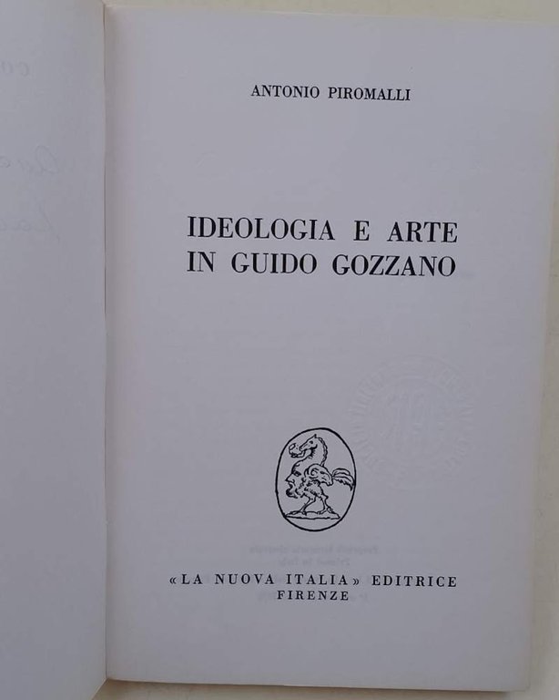 IDEOLOGIA E ARTE IN GUIDO GOZZANO(1972)