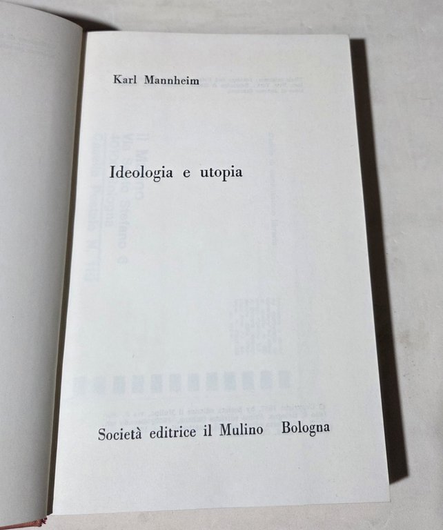 Ideologia e utopia | Immagine Gallery 2