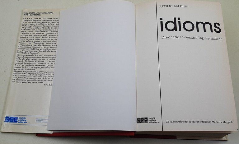 Idioms - Dizionario idiomatico Inglese- Italiano | Immagine Gallery 2