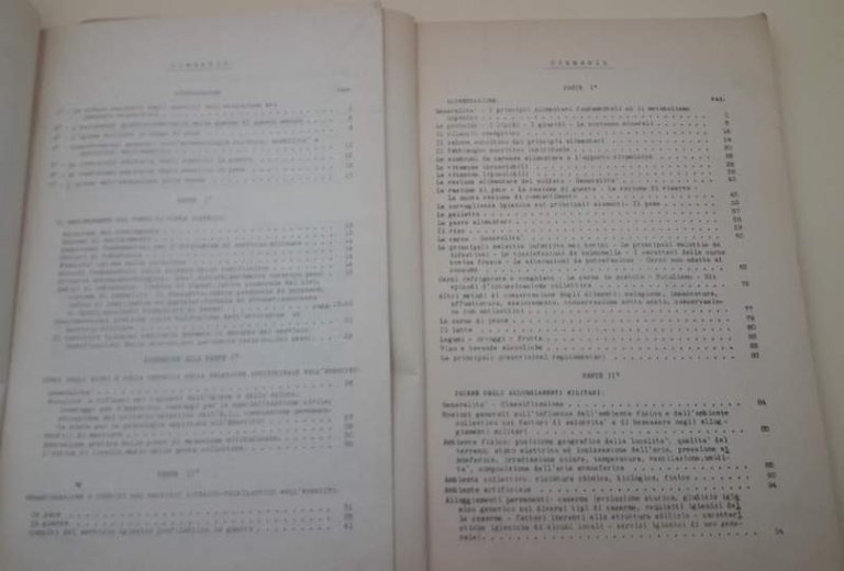 IGIENE MILITARE-2 VOLL- (1951) EDIZIONE FUORI COMMERCIO