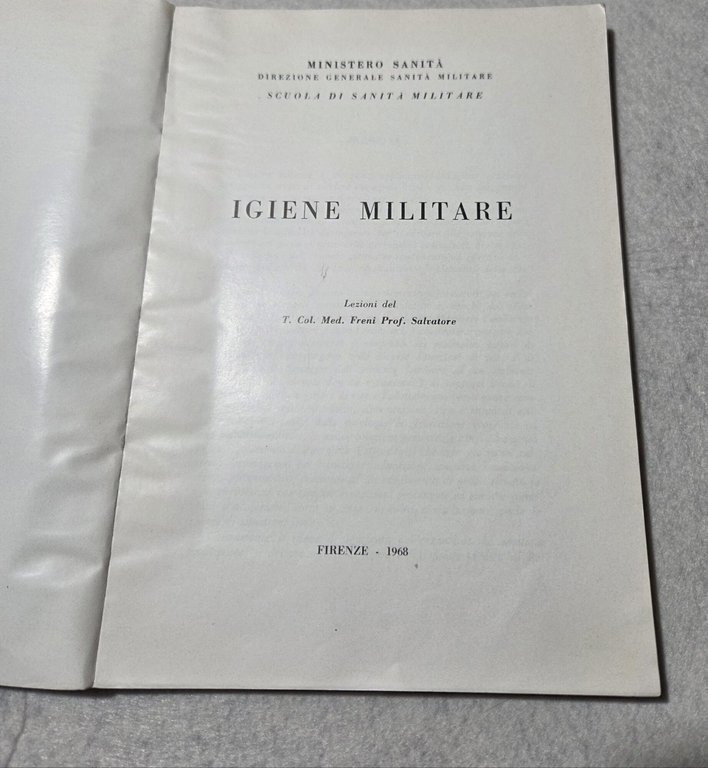 Igiene militare | Immagine Gallery 2