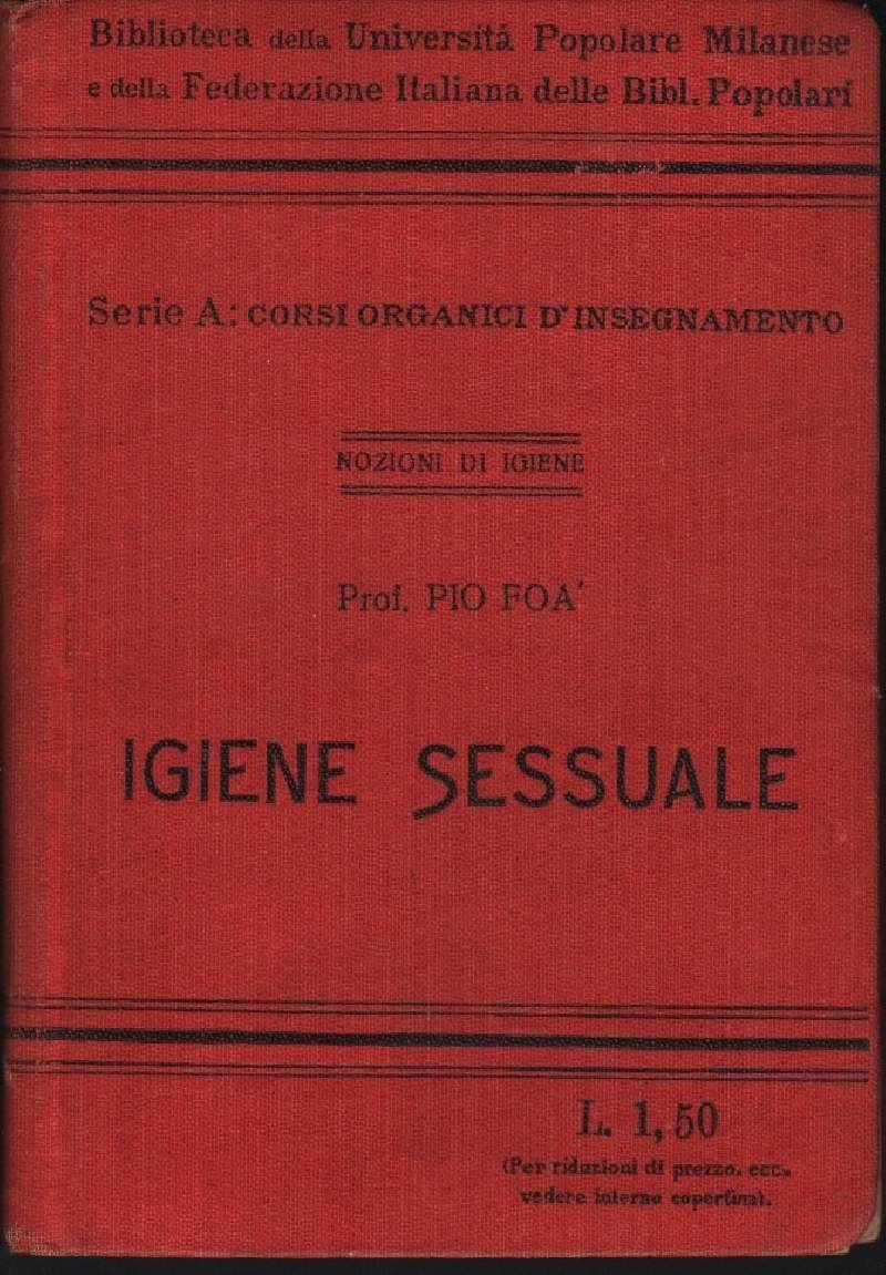 IGIENE SESSUALE