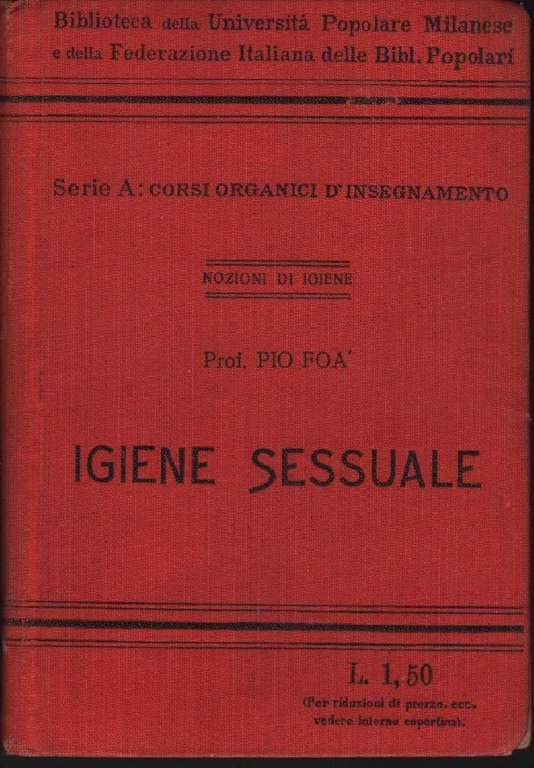 IGIENE SESSUALE
