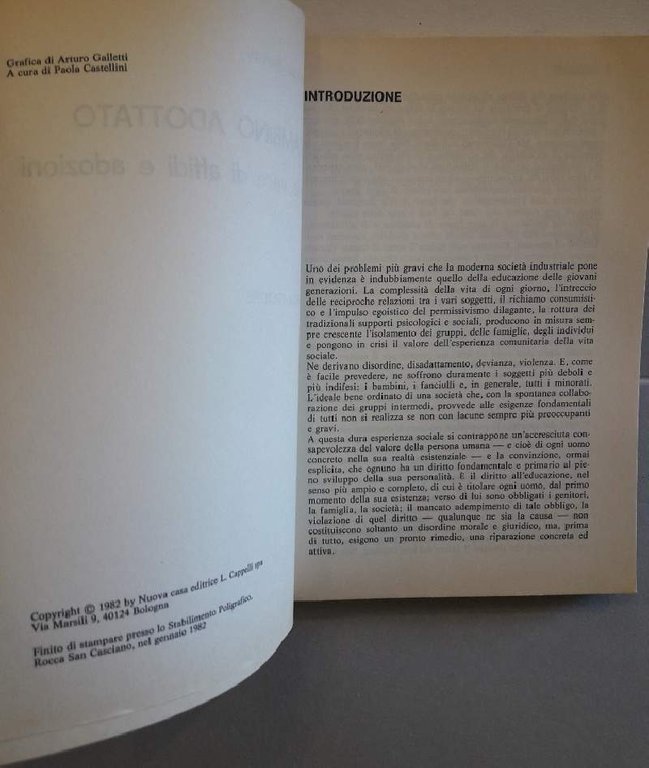 IL BAMBINO ADOTTATO-STORIE VERE DI AFFIDI E ADOZIONI(1982) | Immagine Gallery 5