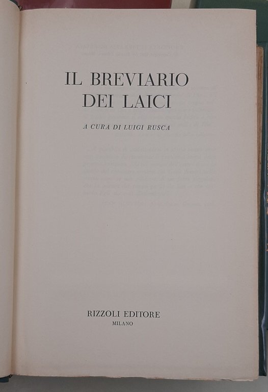 Il breviario del Laici -3 voll. | Immagine Gallery 2
