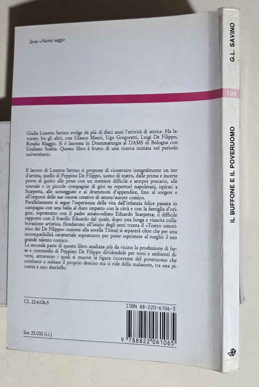 Il buffone e il poveruomo. Il teatro di Peppino De …