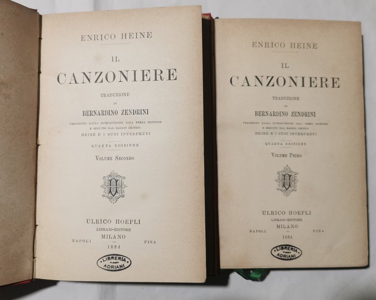 Il Canzoniere - 2 Voll.
