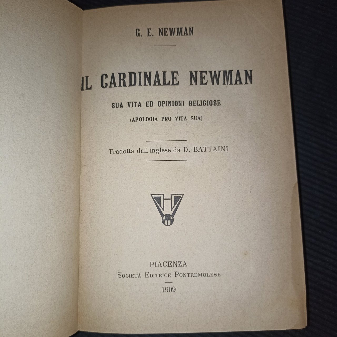 Il cardinale Newman- sua vita ed opinioni religiose(apologia pro vita … | Immagine principale