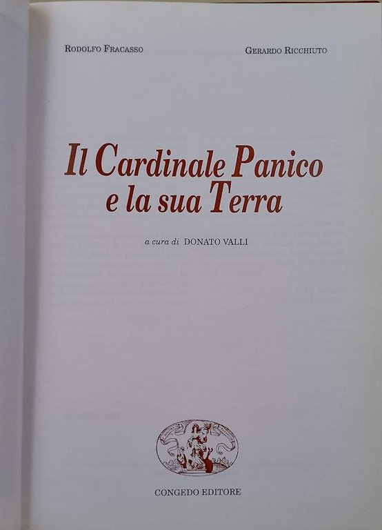 IL CARDINALE PANICO E LA SUA TERRA(1995)