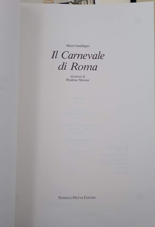 IL CARNEVALE DI ROMA(1991)