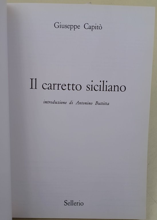 Il carretto siciliano