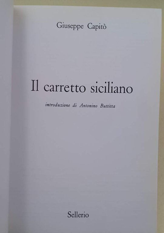 IL CARRETTO SICILIANO(2007)