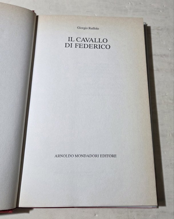 Il cavallo di Federico