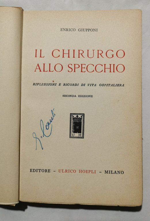 Il chirurgo allo specchio