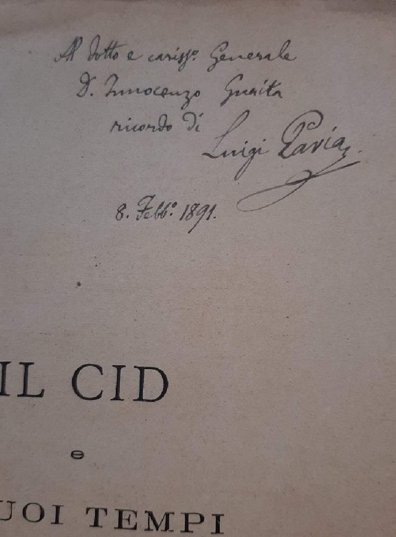 IL CID E I SUOI TEMPI( 1891)