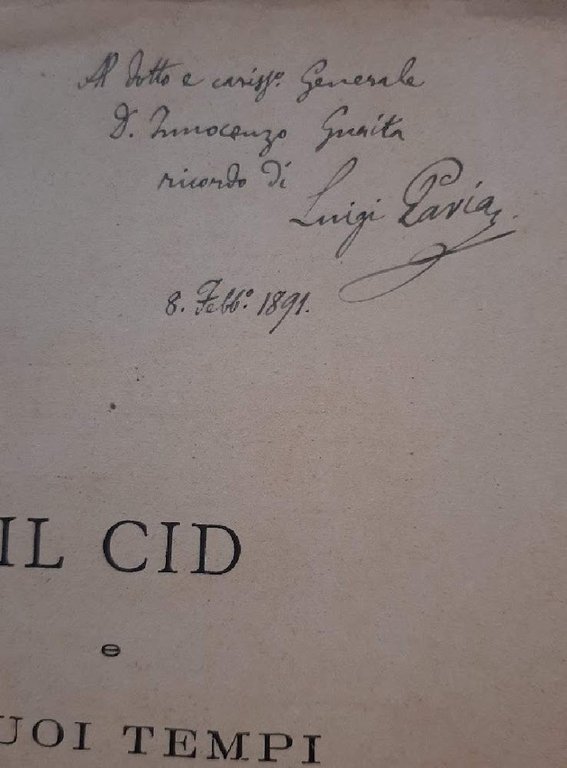 IL CID E I SUOI TEMPI( 1891)