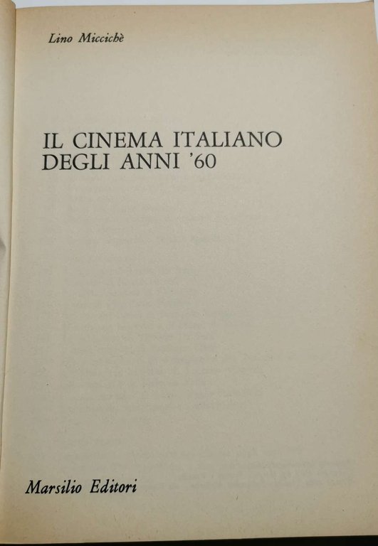 Il cinema italiano degli anni '60