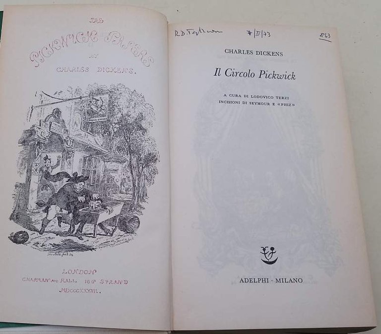 IL CIRCOLO PICKWICK(1965)